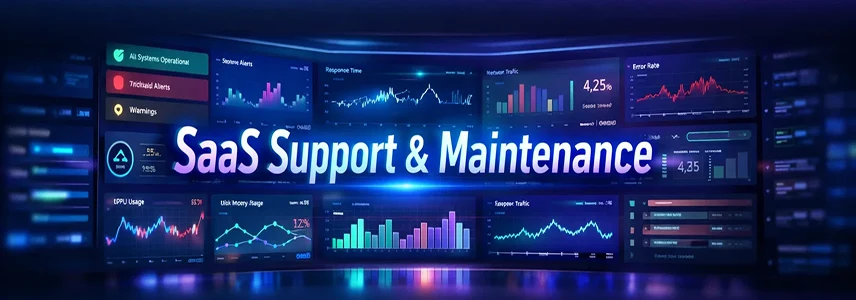 SaaS support and maintenance services